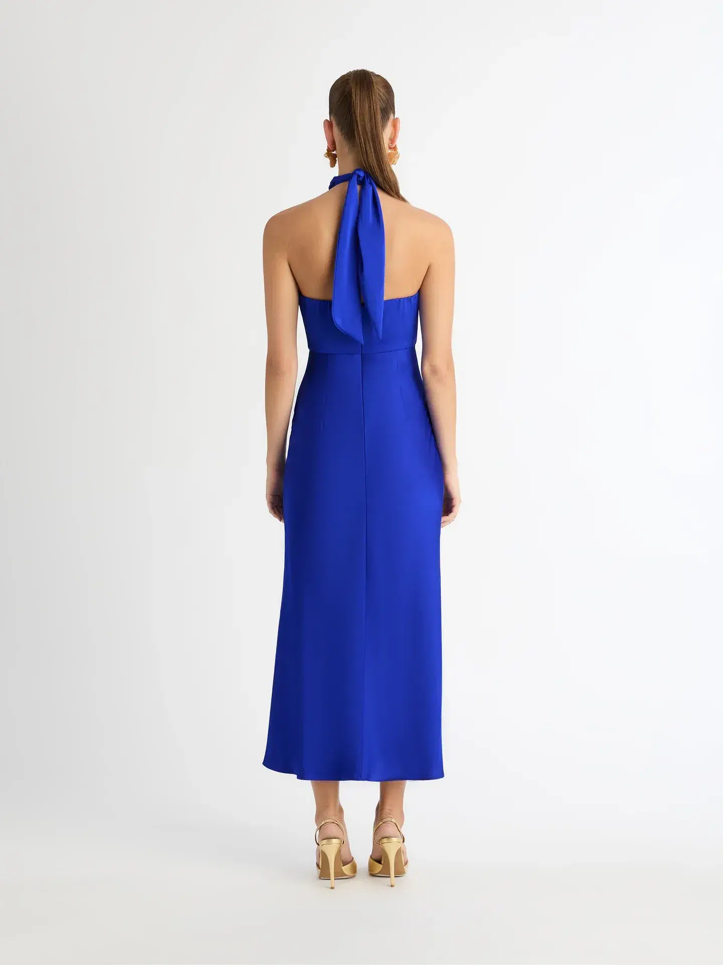 Sheike Jasmine Midi Dress Blue Size 10  - Image 3