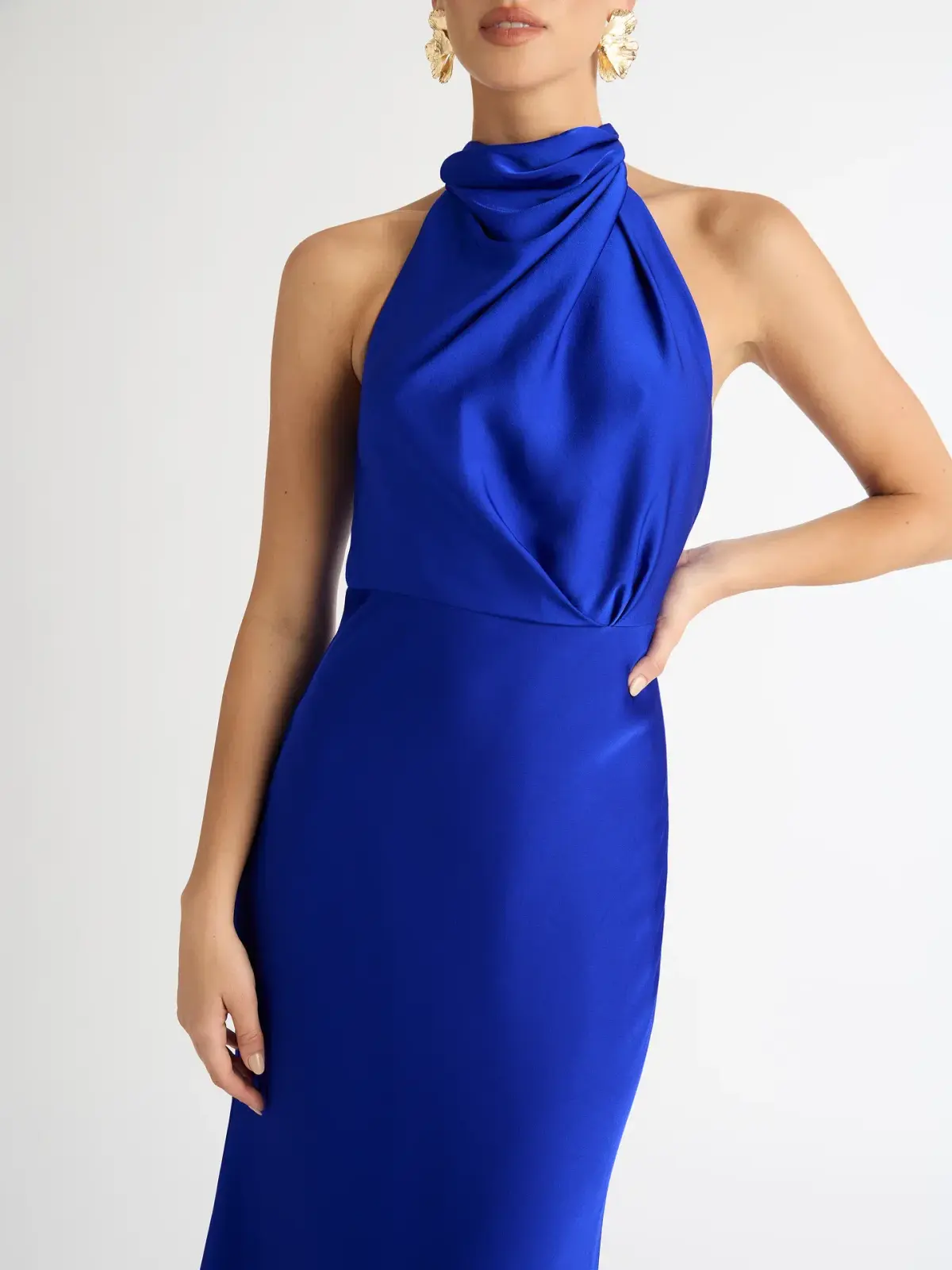 Sheike Jasmine Midi Dress Blue Size 10  - Image 2