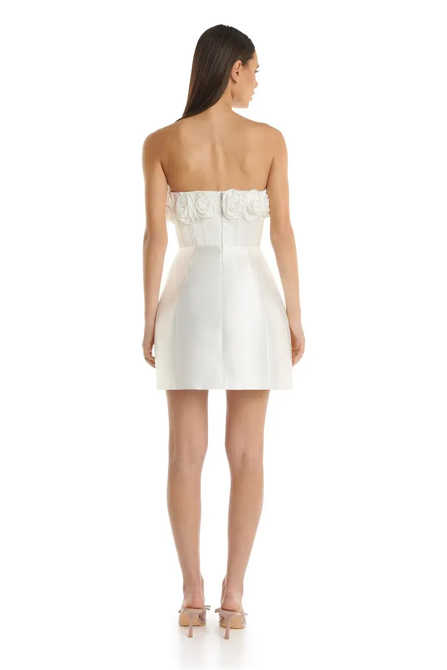 Eliya The Label Tehanni Dress White Size 8 - Image 4
