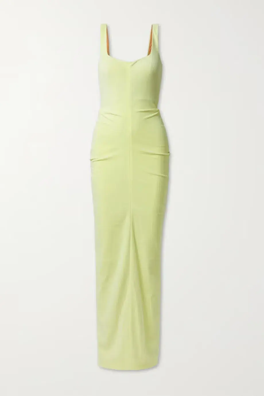 Alexander Wang Chenille Maxi Dress Yellow Size 6 - Image 4