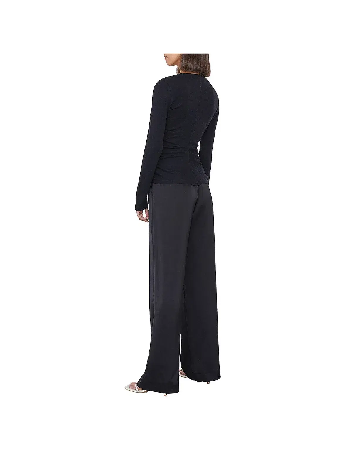 Viktoria & Woods Harper Merino Cardigan Black Size 1 / AU 8 - Image 3