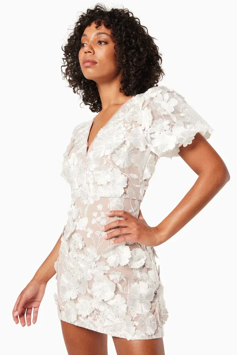 Elliat - Zayla Dress White - Size 12 - Image 2