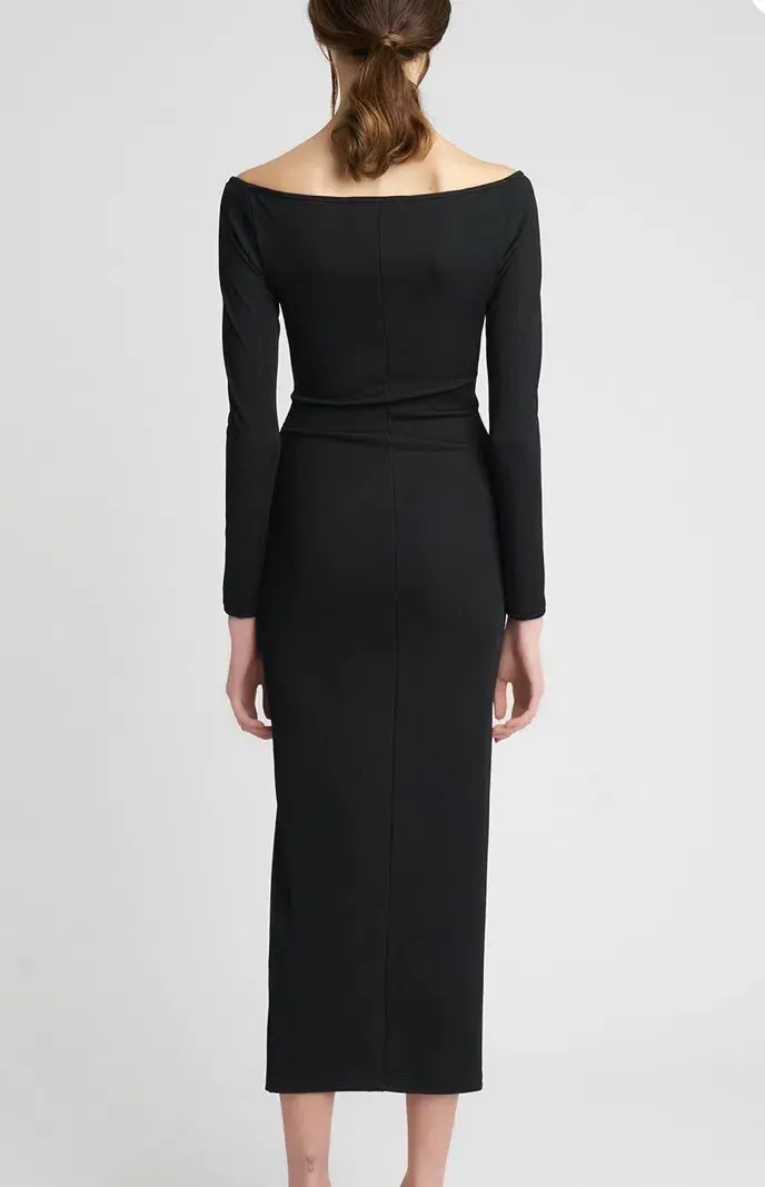 Nicola Finetti Romina Dress Black Size 10 - Image 4