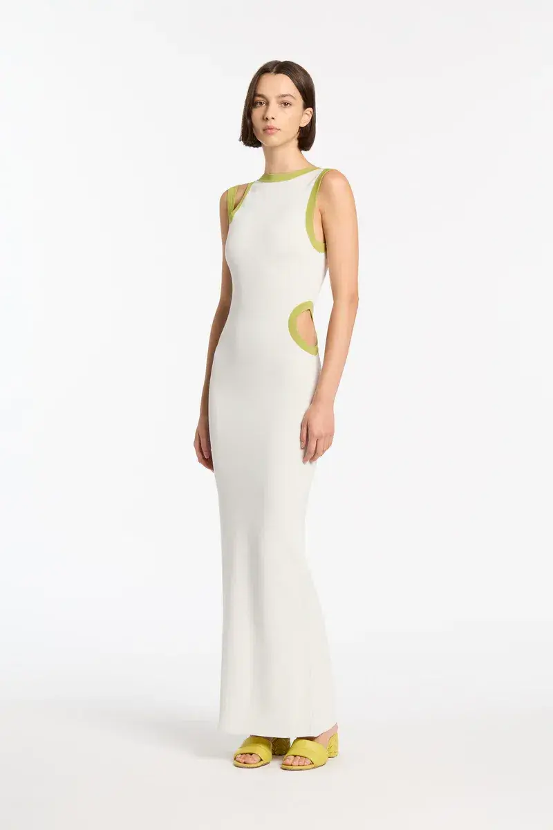 Sir the Label Cut Out Evalina Dress White Size 0/Au 6 - Image 3