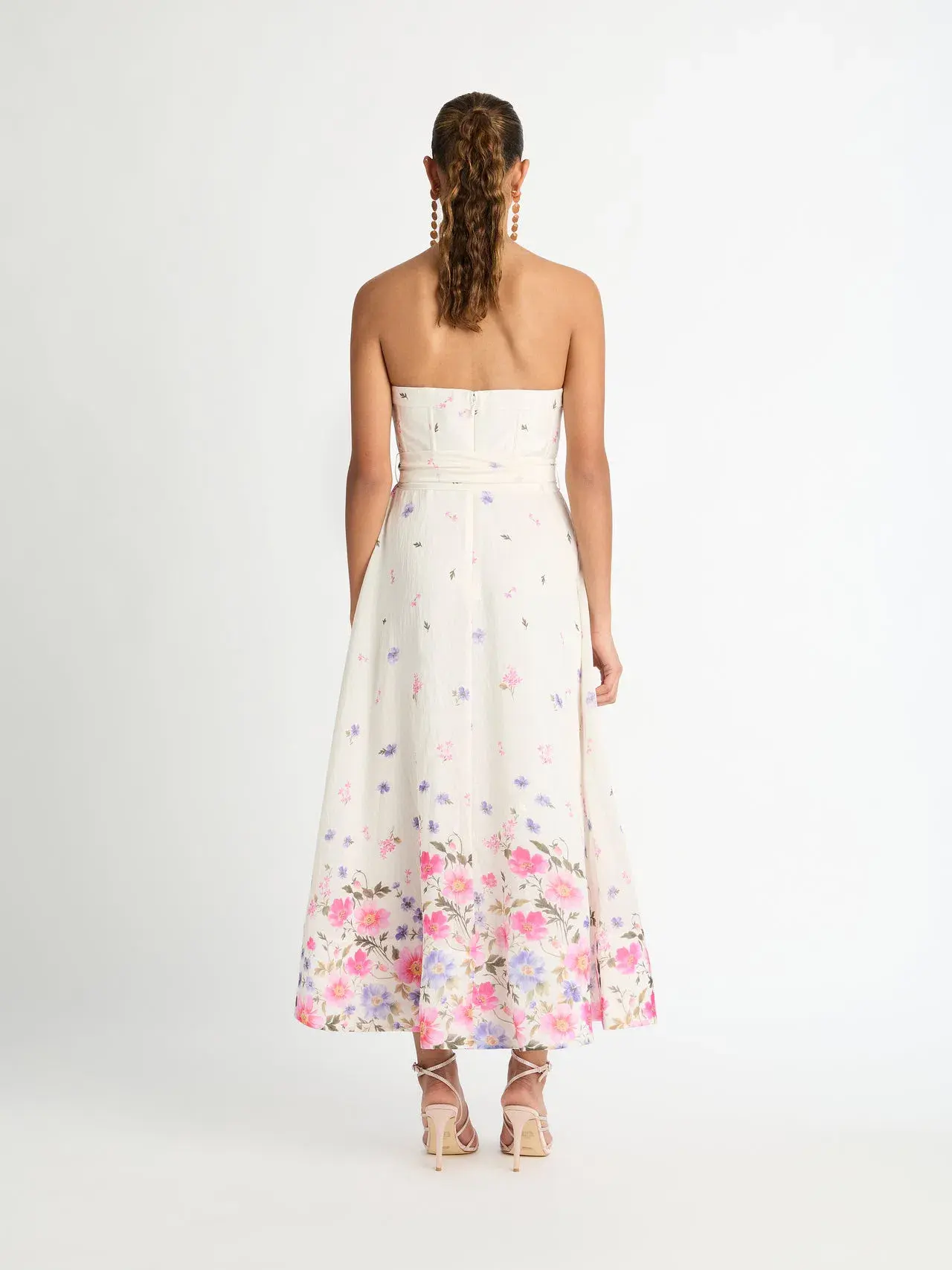 Sheike Spring Garden Dress Floral Size 6 - Image 3