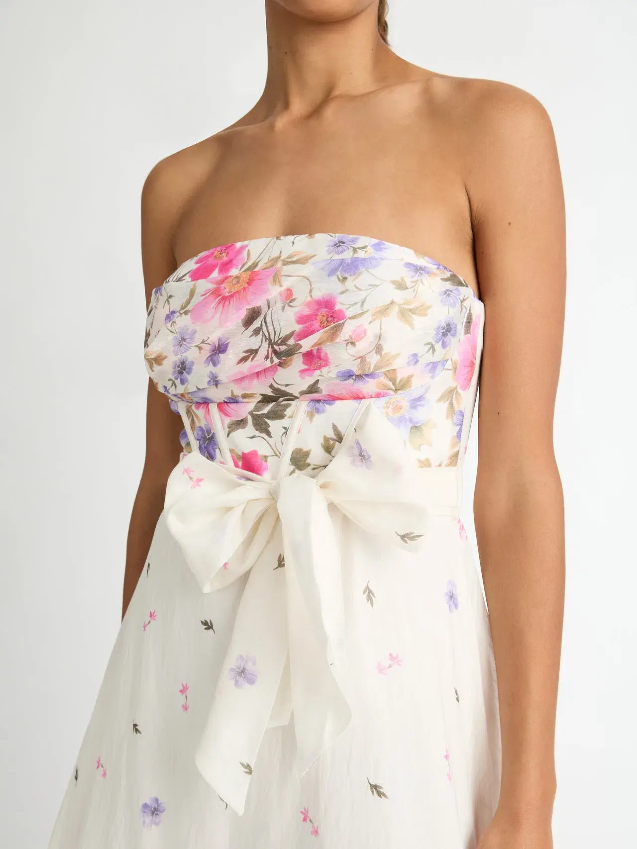 Sheike Spring Garden Dress Floral Size 6 - Image 2