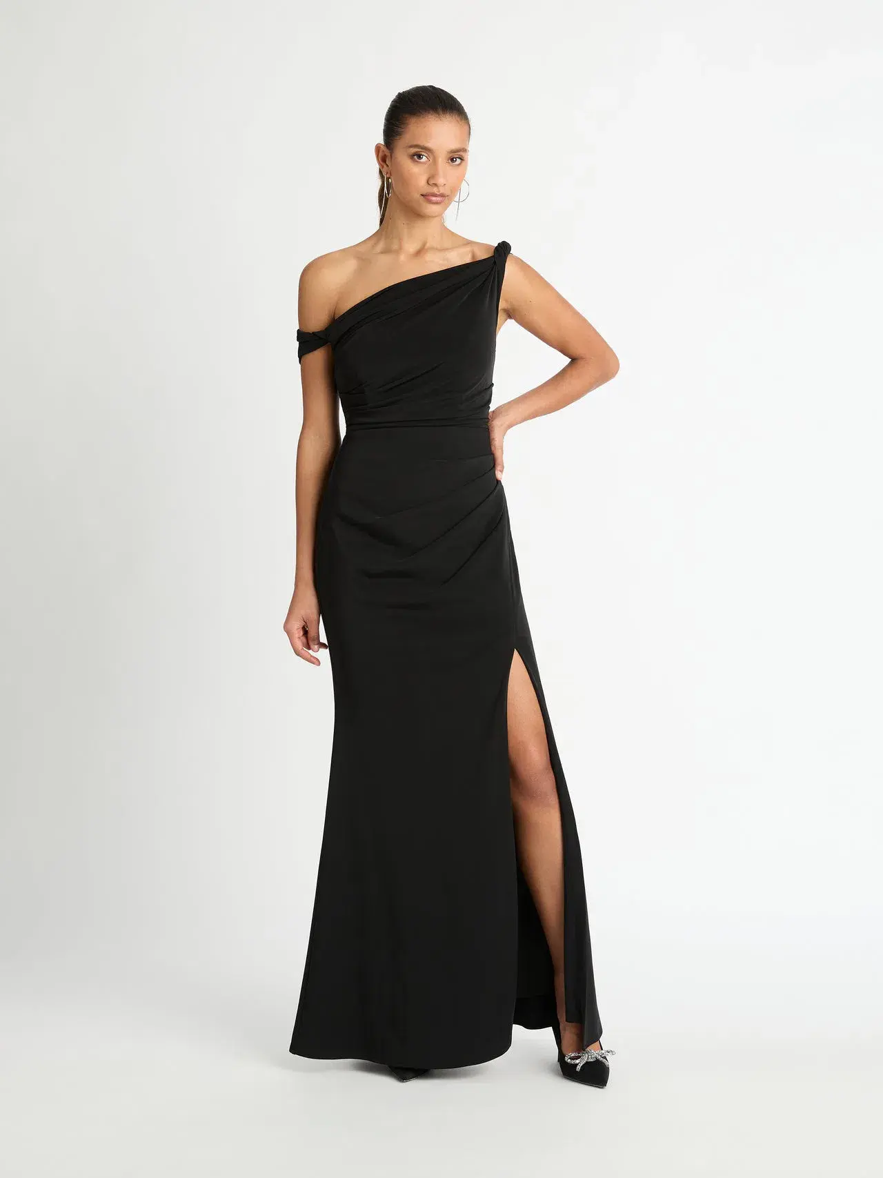 Sheike Stella Maxi Dress Black Size 6 - Image 1