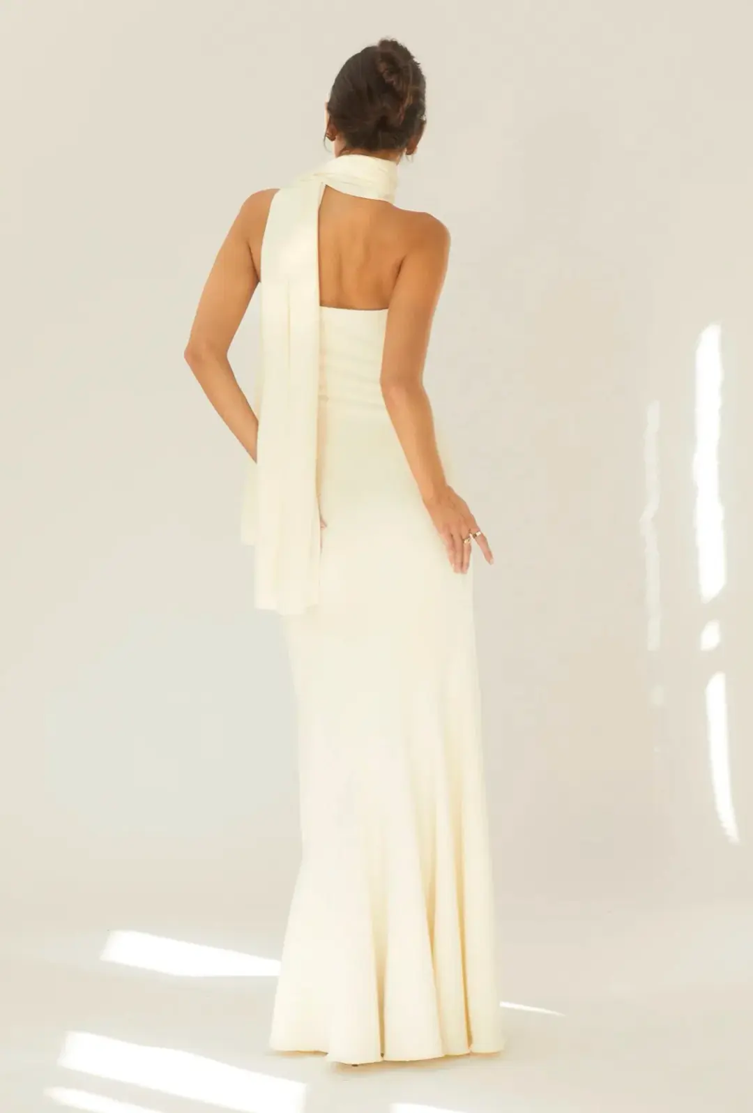 Arcina Ori Juliana Dress Ivory Size 6 for rent on The Volte - main image