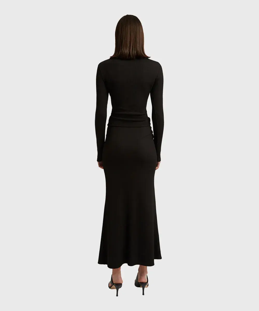 Christopher Esber Multi Orbit Long Sleeve Dress Black Size 6 - Image 3