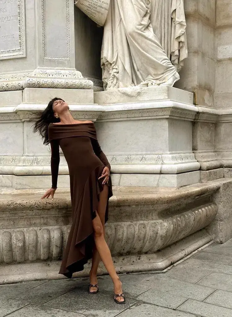 Arcina Ori Bella Dress Brown Size L / AU 12 - Image 3