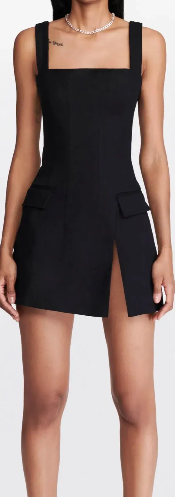Dion Lee Frame Mini Dress Black Size 6 - Image 2