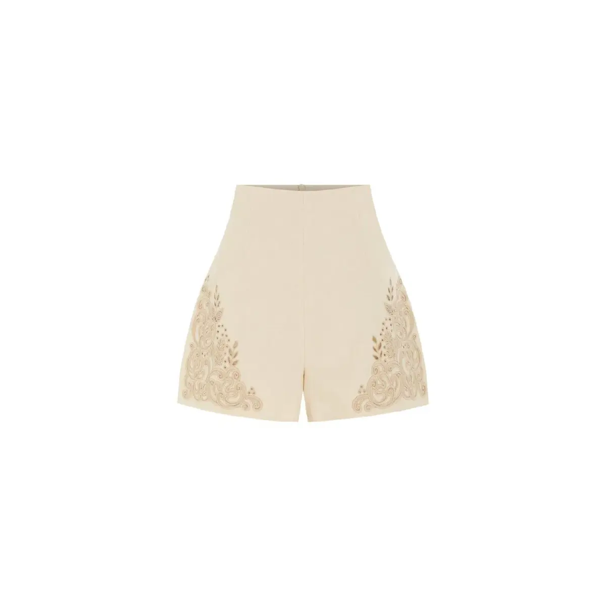 Alemais Violeta Shorts Cream Size AU 8 - Image 3