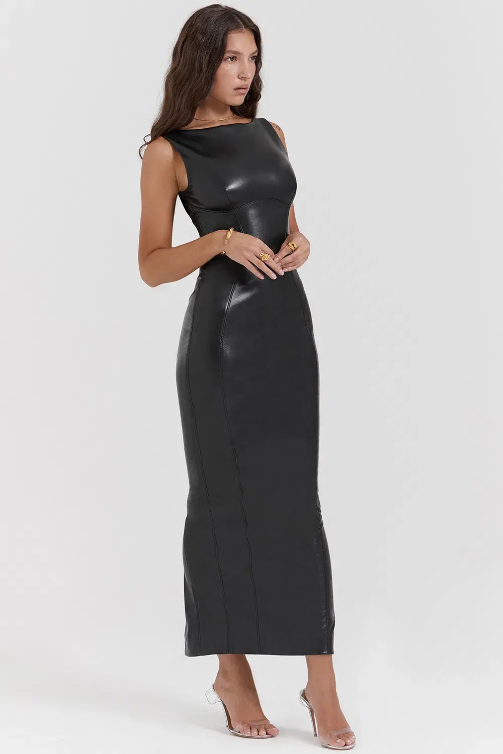 House of CB Sahara Dress Black Size 6 - Image 2