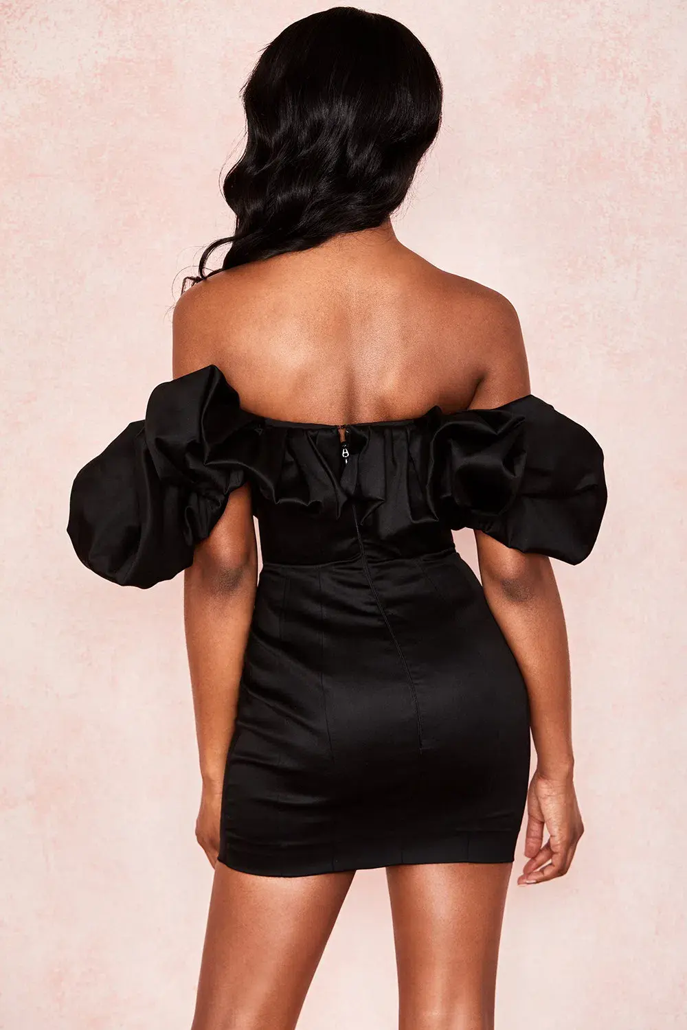 House of CB Selena Mini Dress Black Size 14 - Image 5