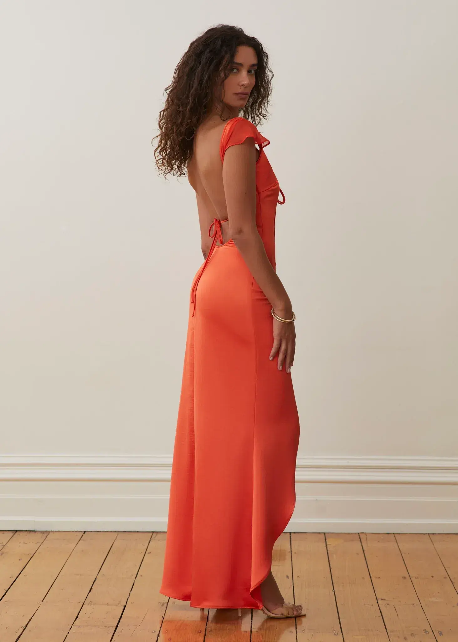 Arcina Ori Savana Dress Orange Size 10 - Image 2