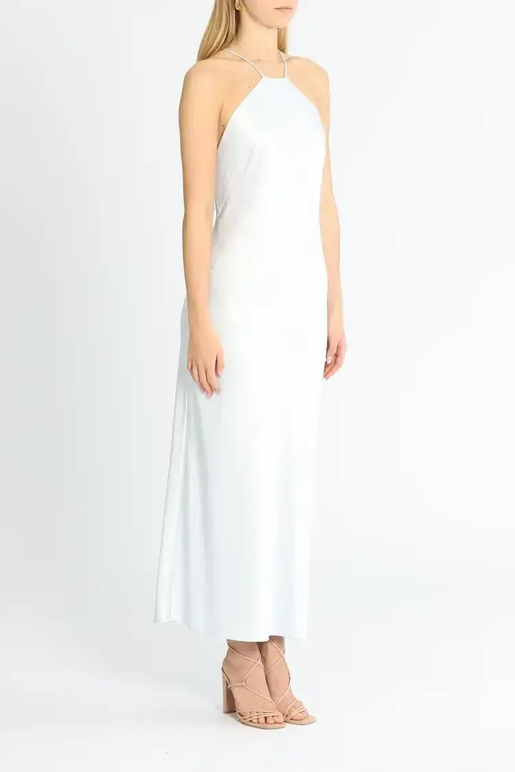 Significant Other Vienna Midi Dress White Size 10 - Image 2