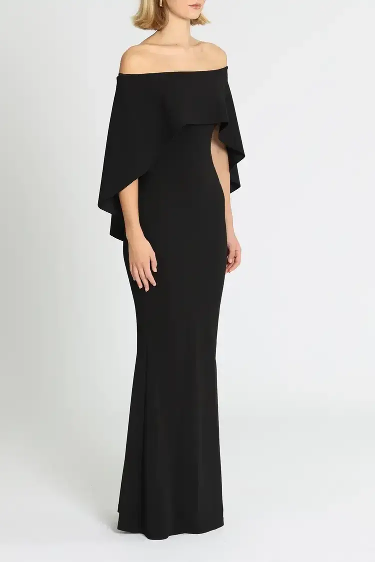 Pasduchas Composure Gown Black Size 10 for rent on The Volte - main image