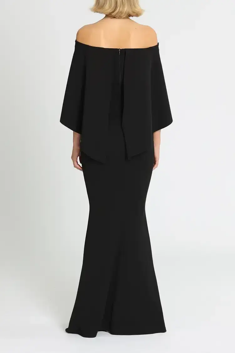 Pasduchas Composure Gown Black Size 10 for rent on The Volte - main image