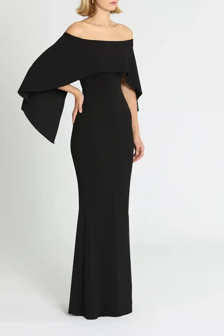 Pasduchas Composure Gown Black Size 10 for rent on The Volte - main image