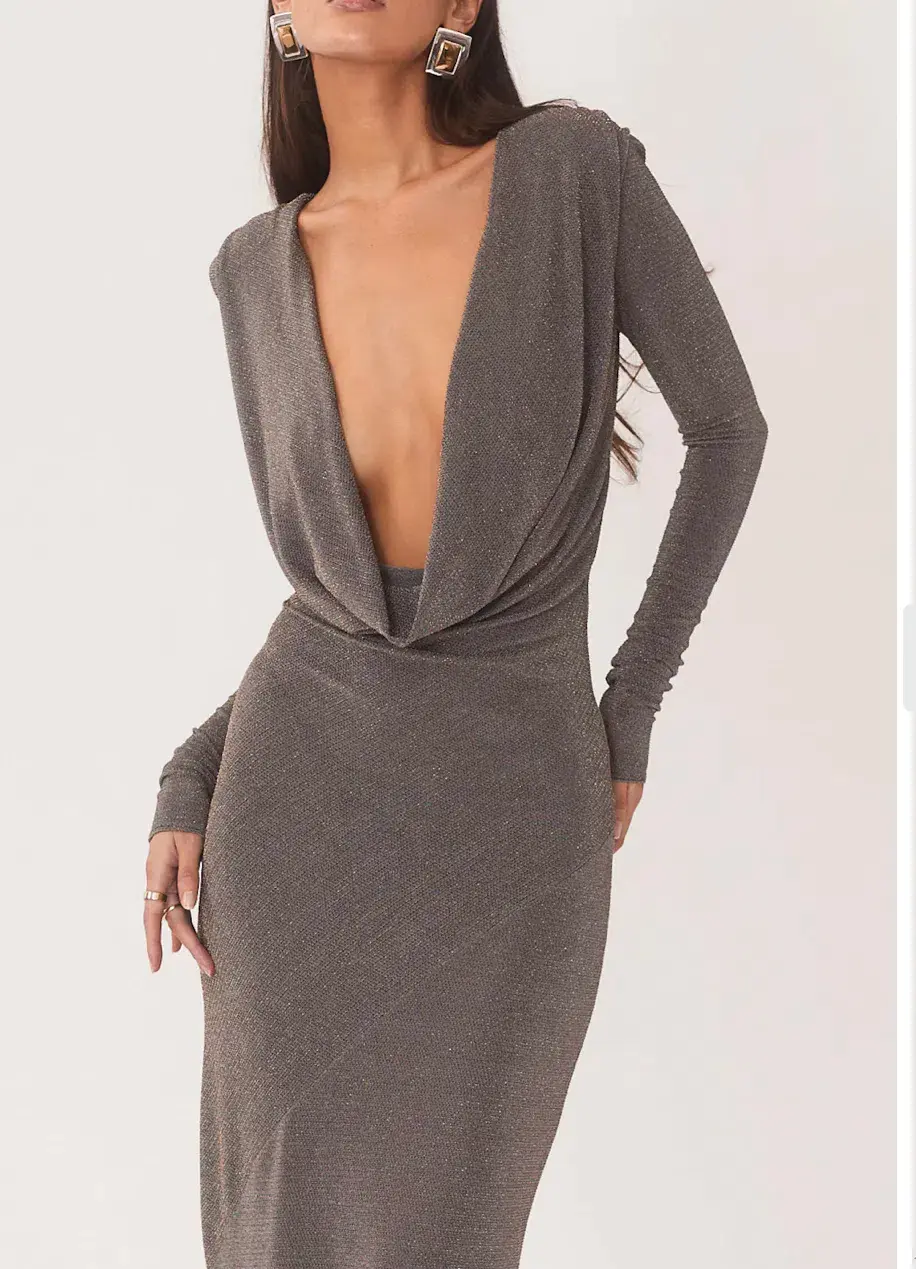 Arcina Ori Jen Dress Cool Grey Size 12 - Image 2