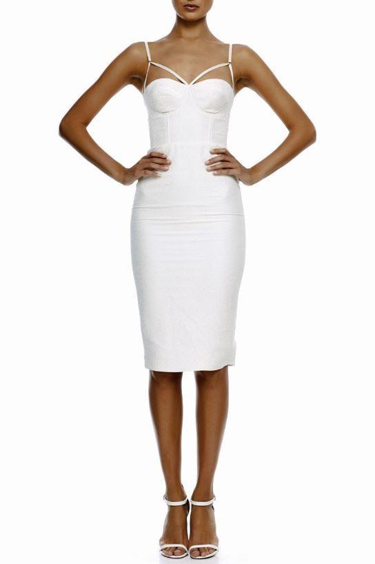 MISHA Felicienne Dress White Size 6/XS - Image 1