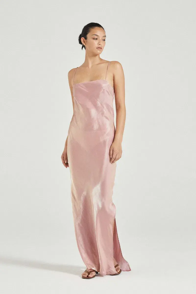 Friends with Frank The Constance Dress Pink Gloss Size M/Au 10  - Image 2