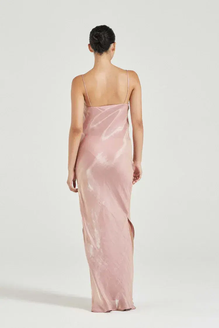 Friends with Frank The Constance Dress Pink Gloss Size M/Au 10  - Image 1