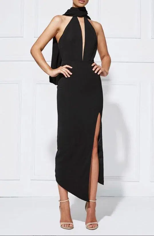 MISHA Liona Dress Black Size 8/S - Image 1