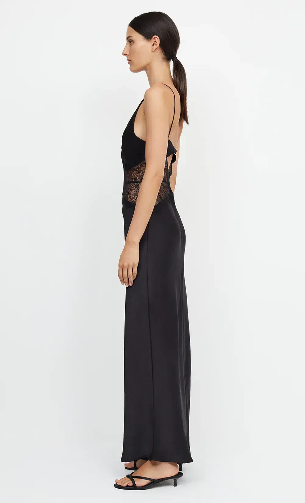 Bec & Bridge Camille Maxi Dress Black Size 10 for rent on The Volte - main image