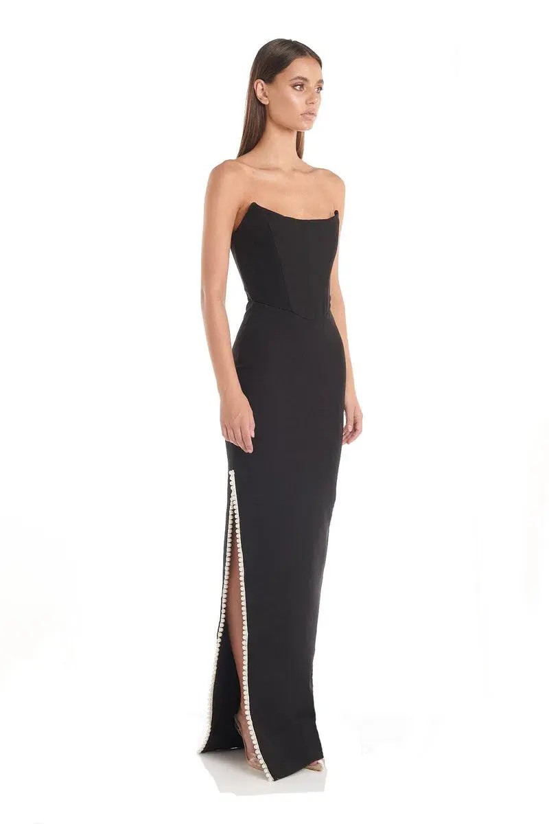 Eliya The Label Angelique Gown Black Size 10 - Image 3