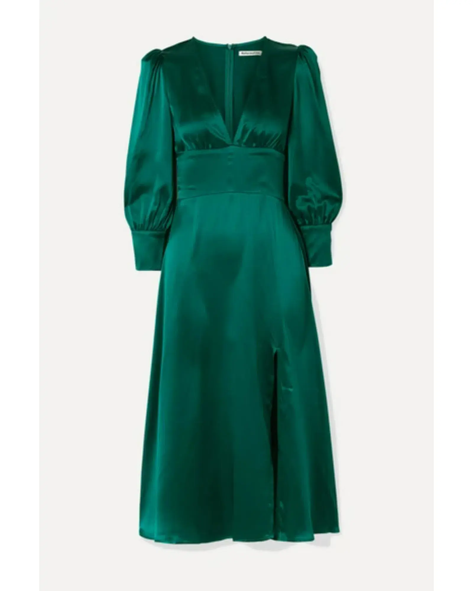 Reformation Keats Dress Emerald  Size AU 10  - Image 3