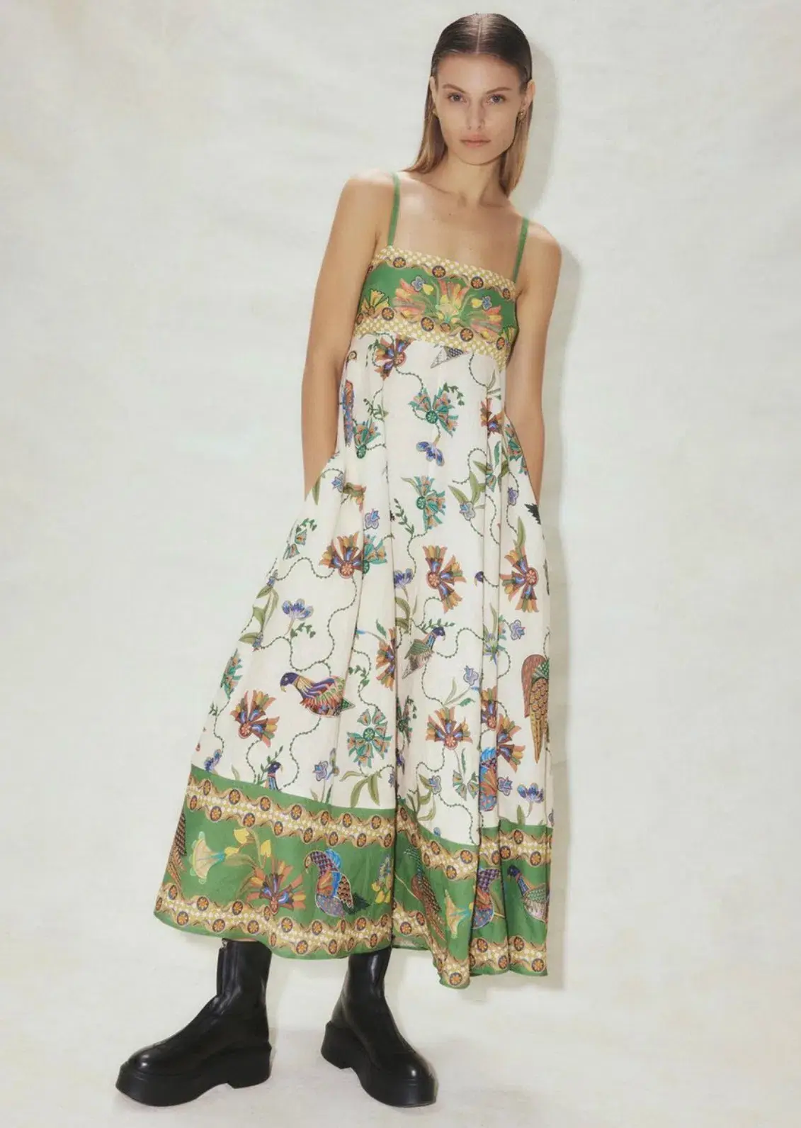 Alemais Birdie Sundress Multi Size 10 - Image 1