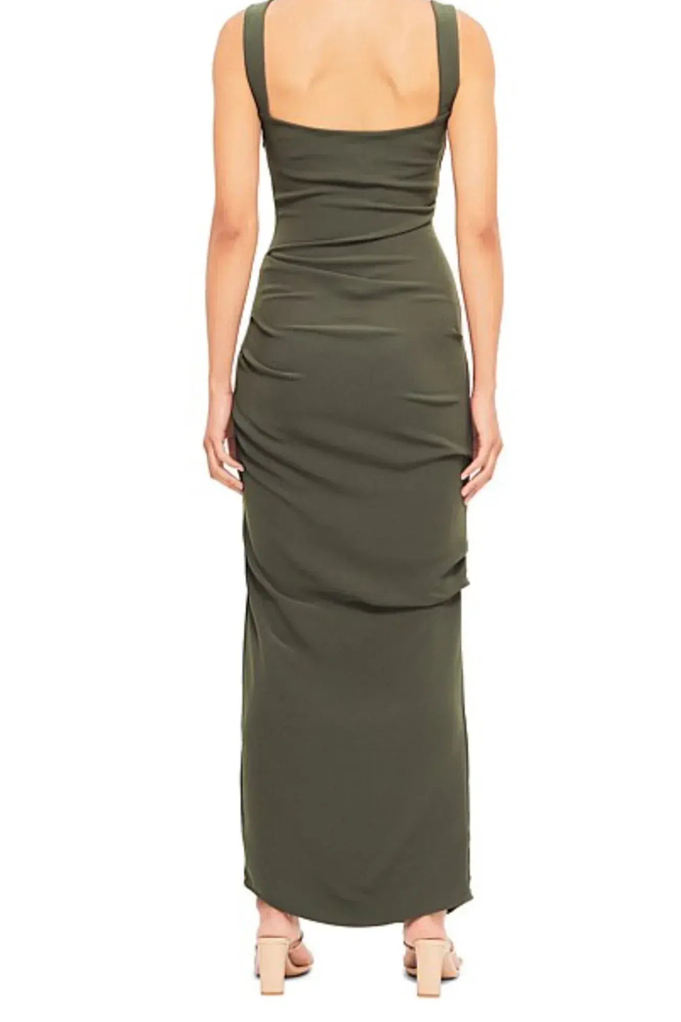 Paris Georgia Raf Dress in Seaweed Size 8 - Image 3