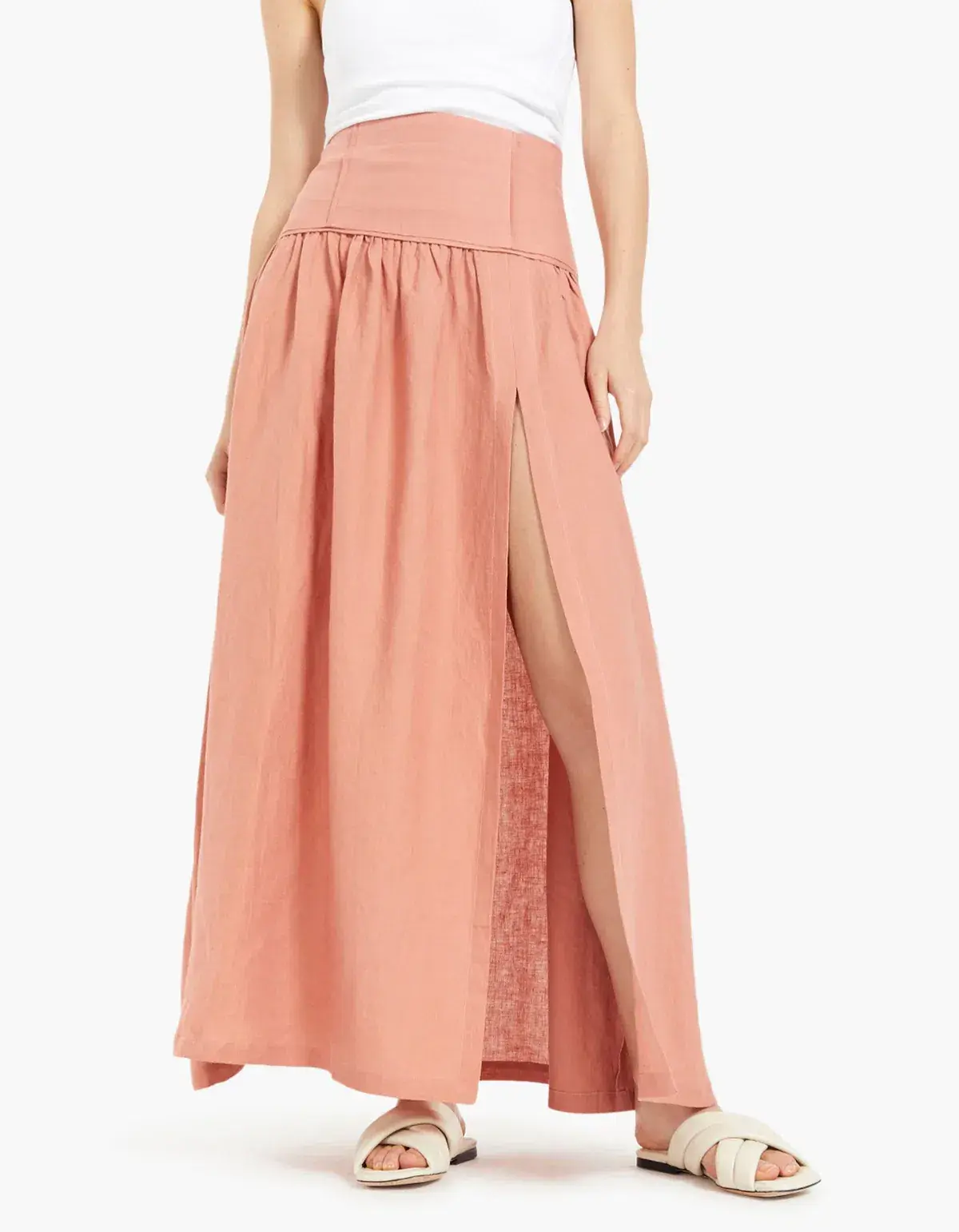Bec & Bridge Alamos Maxi Skirt in Grapefruit Size 8 - Image 2