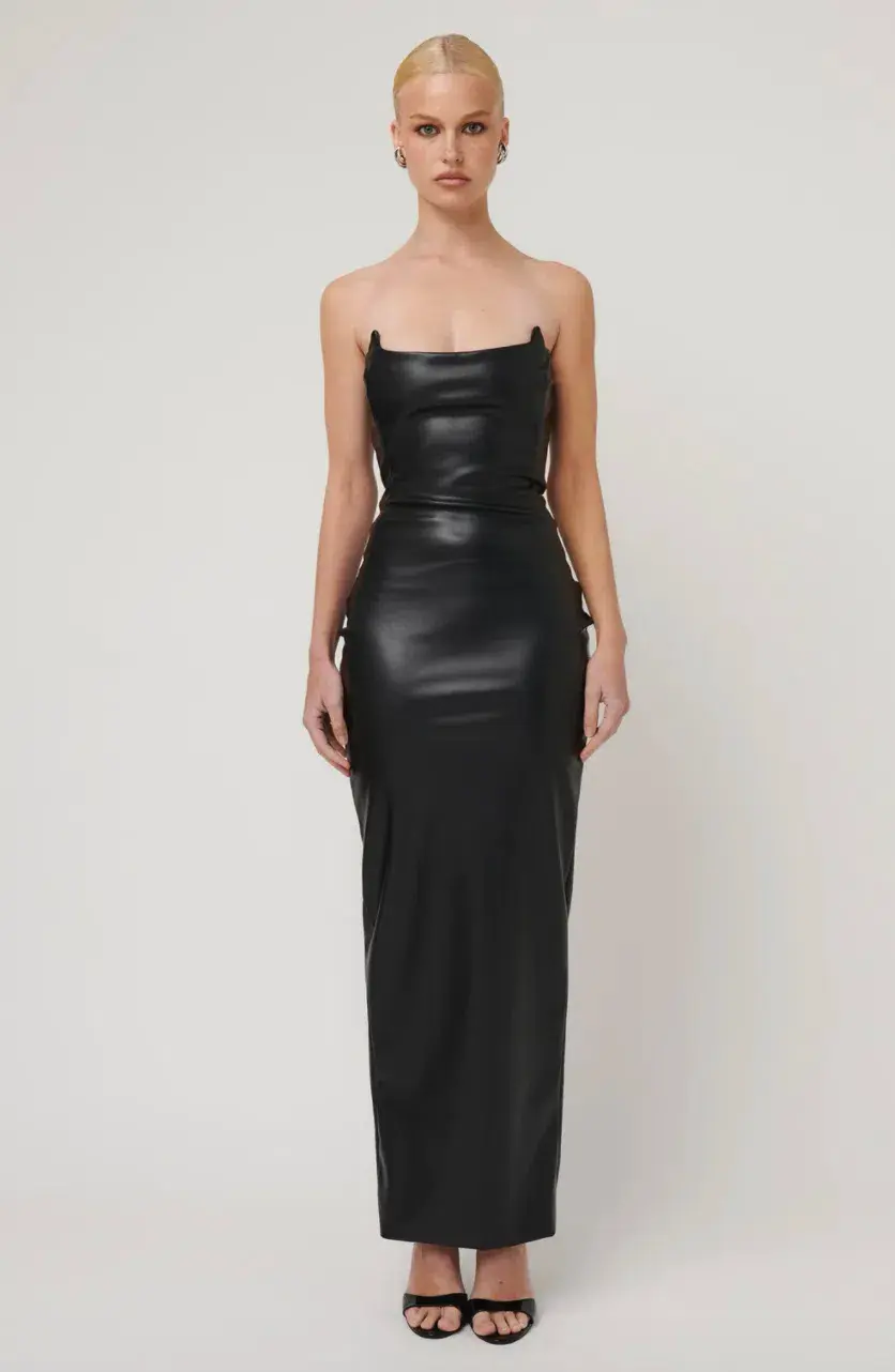 Effie Kats Elodie Dress Black Size 8 - Image 2