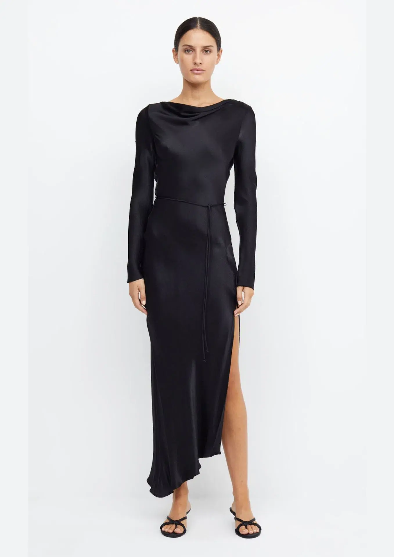 Bec & Bridge Moon Dance Long Sleeve Maxi Dress in Black Size S / AU 8 - Image 1