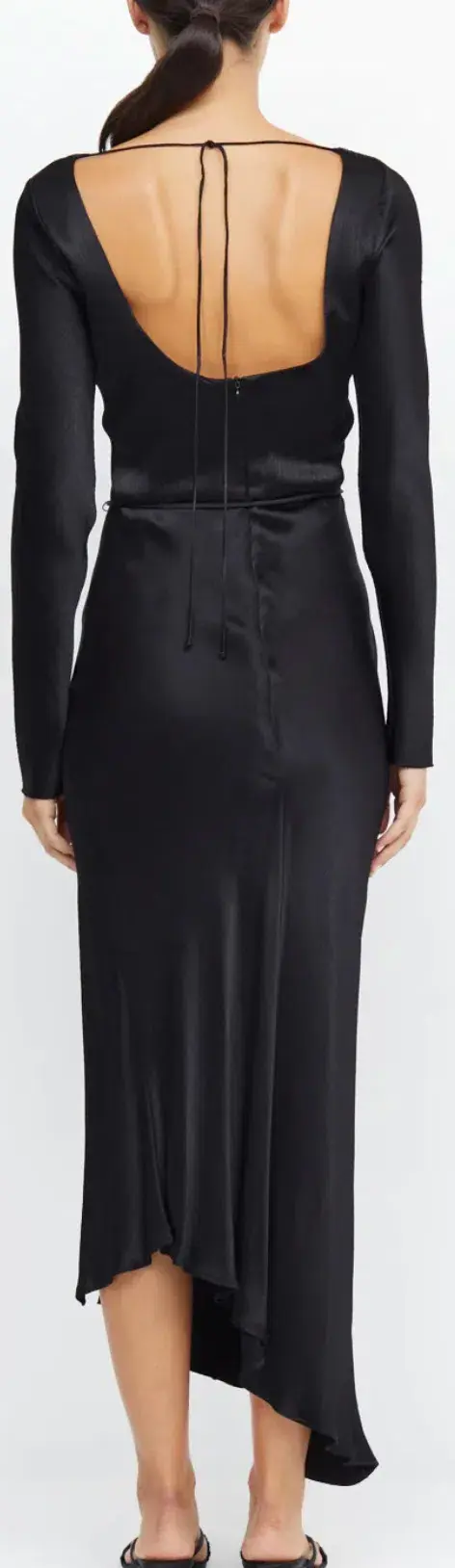 Bec & Bridge Moon Dance Long Sleeve Maxi Dress in Black Size S / AU 8 - Image 2