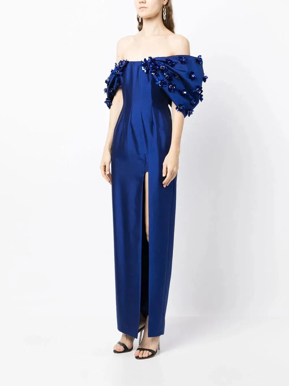 Rachel Gilbert Vito Gown Blue Size 5 / AU 16 - Image 4