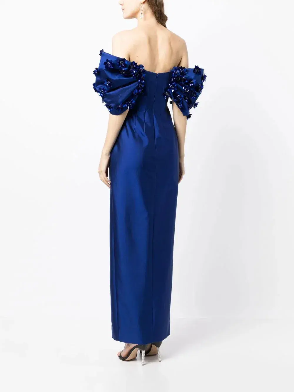 Rachel Gilbert Vito Gown Blue Size 5 / AU 16 - Image 3