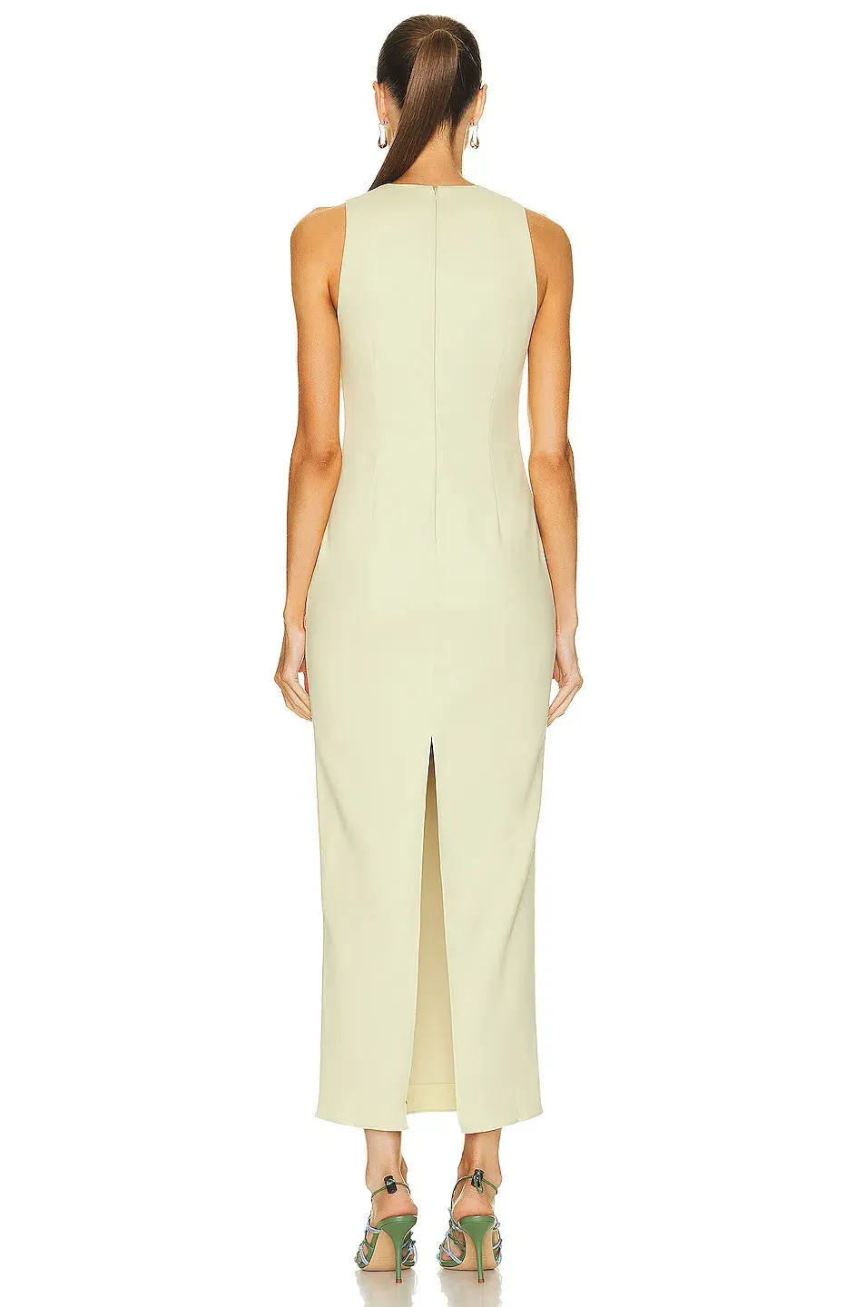 Sir The Label Esther Midi Dress in Pistachio Size 0 / 6 AU  - Image 4