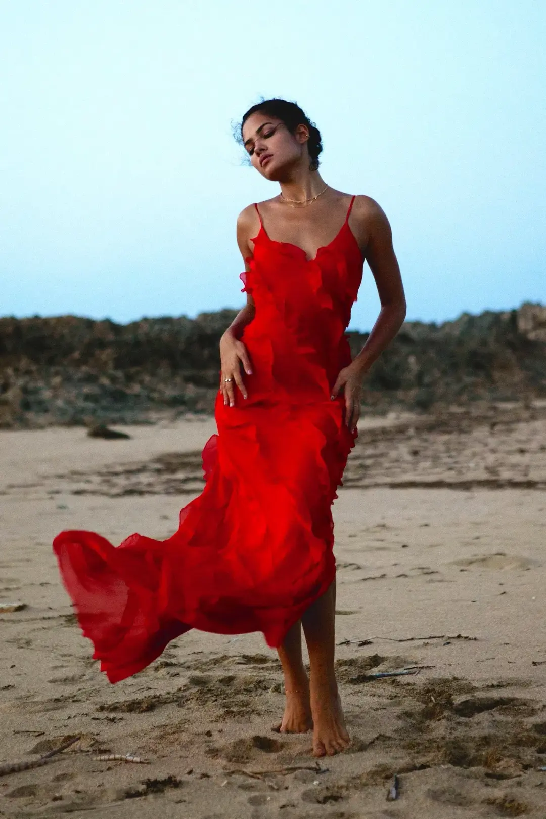 Rat & Boa Cecelia Maxi Dress Red Size M / AU 8 - 10 for rent on The Volte - main image