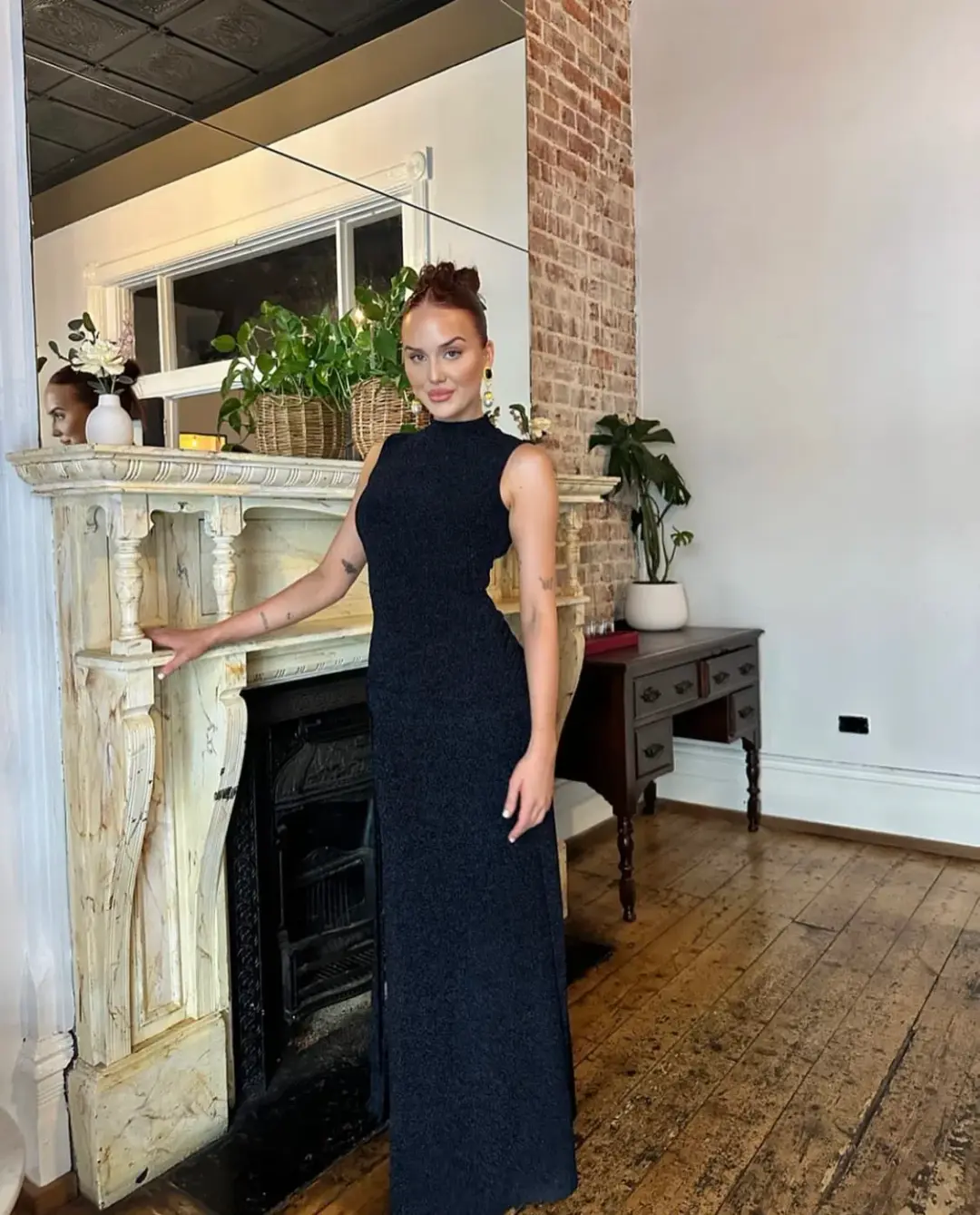 Arcina Ori Monica Dress Midnight Blue Size S / AU 8 for rent on The Volte - main image