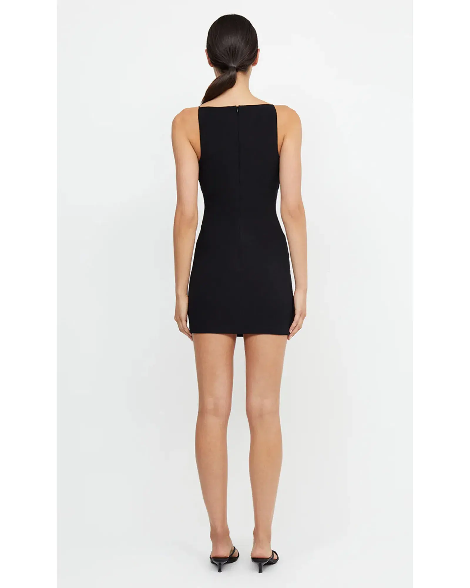 Bec & Bridge Clover Mini Dress Black Size AU 14 - Image 3