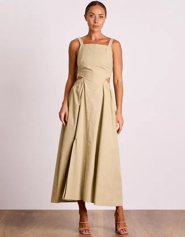 Pasduchas Blair Midi Dress Green Size 14 - Image 1