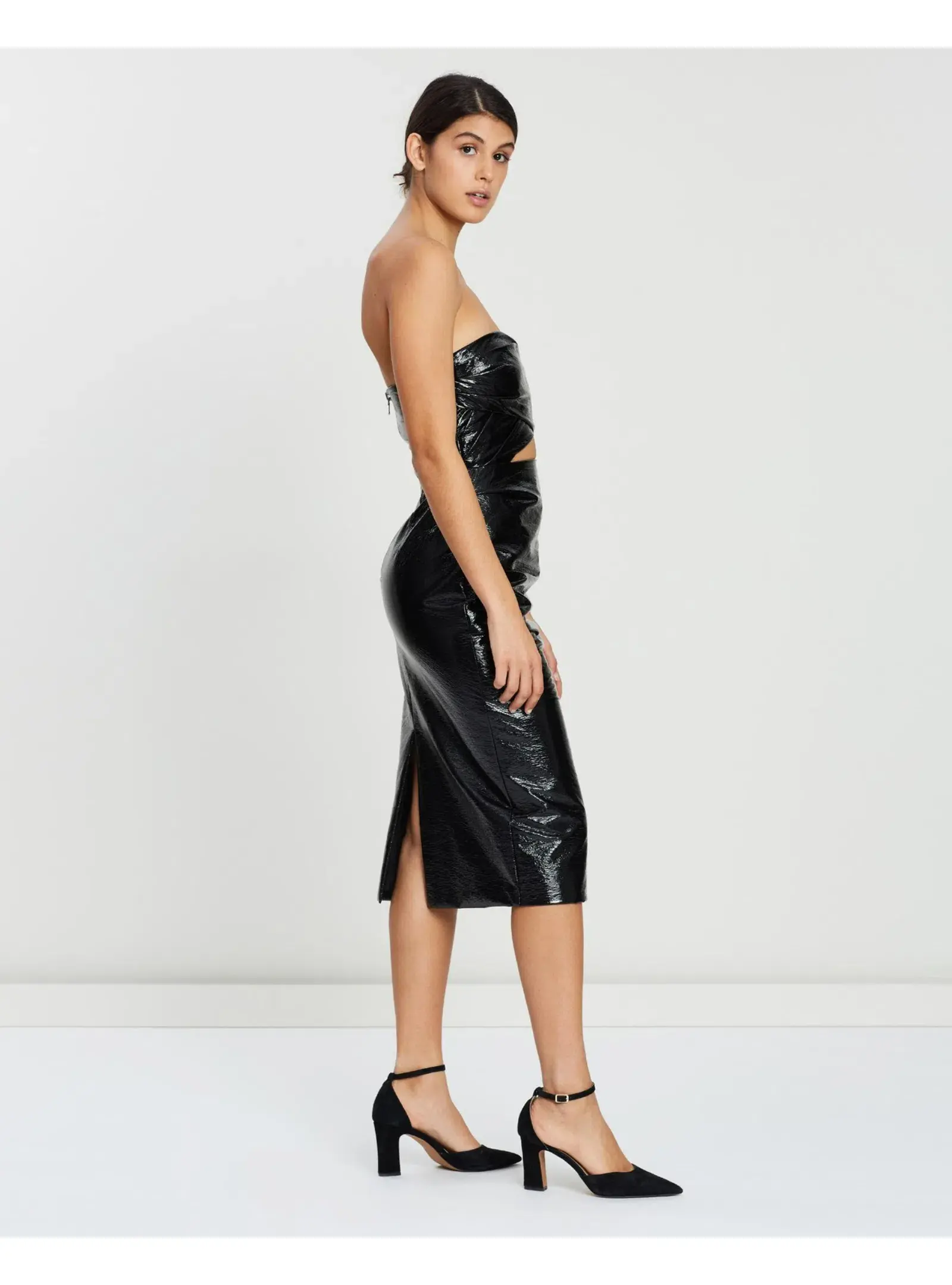 Bec & Bridge Finn Midi Dress Black Size AU 6 - Image 3