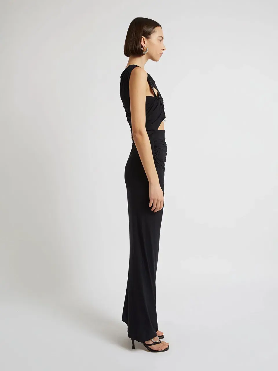 Christopher Esber Venus Tank Dress Black Size 6 - Image 5