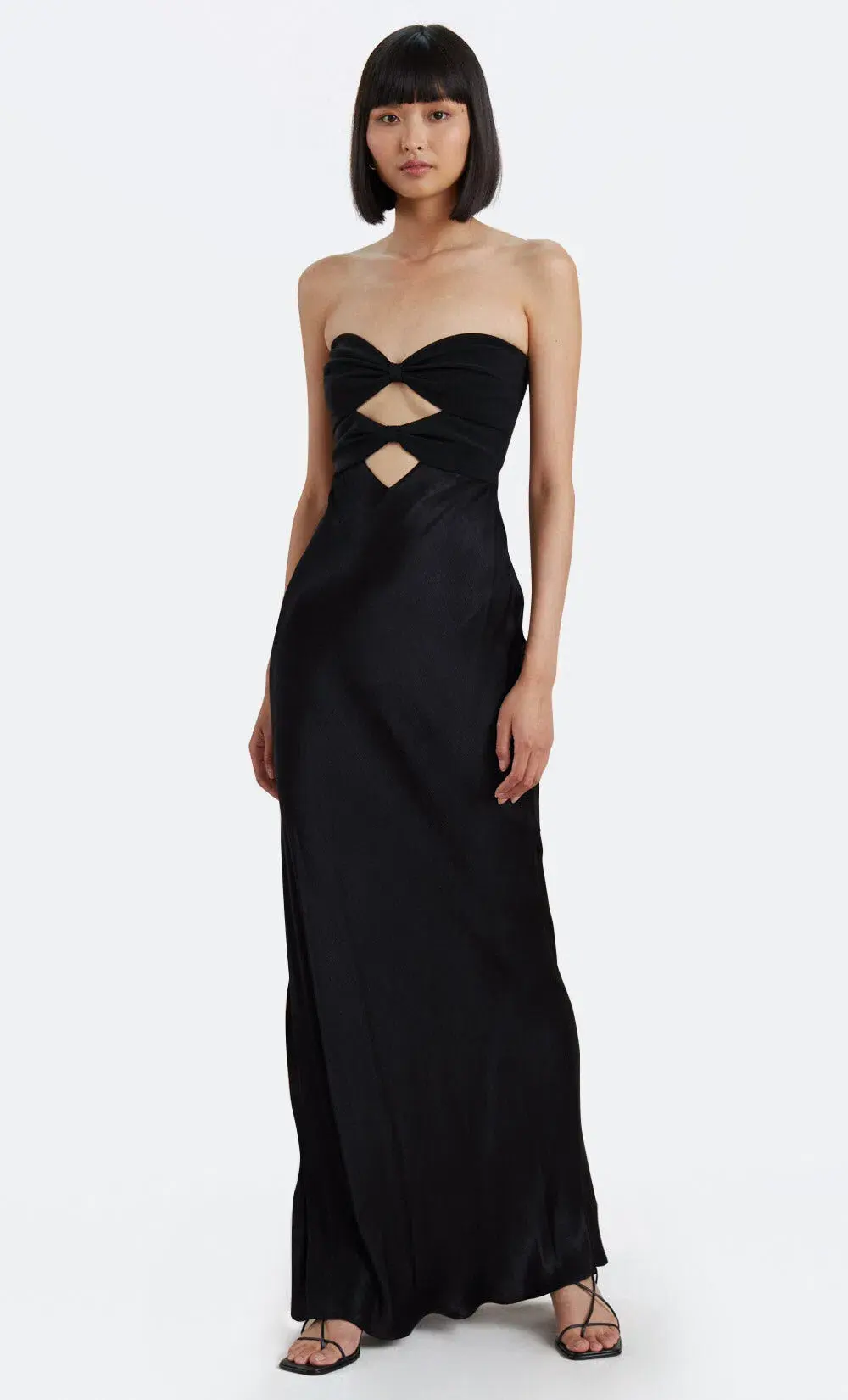 Bec & Bridge Halle Strapless Dress Black Size 8 - Image 1