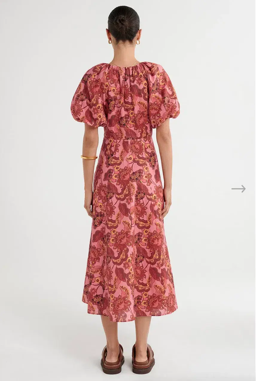 Steele Lola Dress Chambertin Size 10 - Image 4