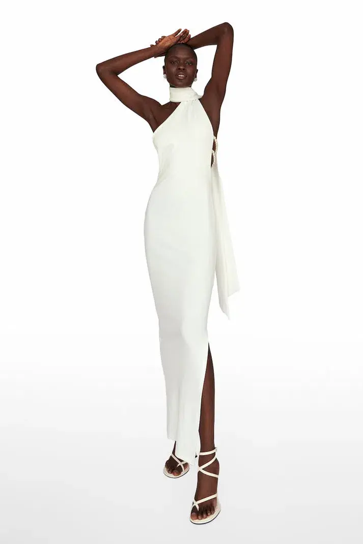 Khanum’s Kara Dress in Ivory Size 8 - Image 1