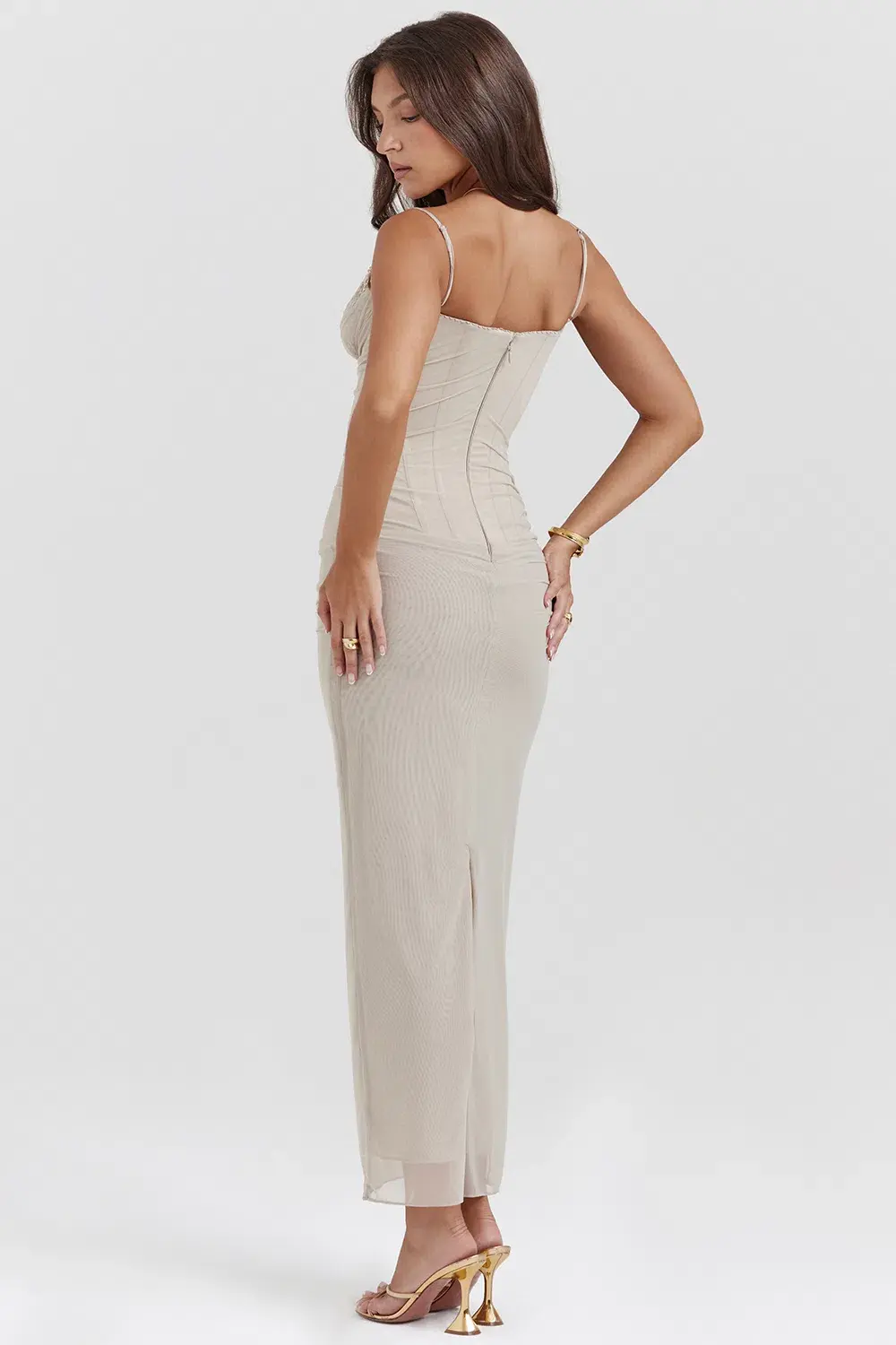 House of CB Nalini Dress Sand Size 12 - Image 3